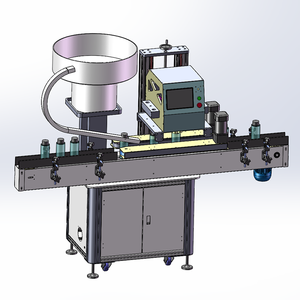 Máquina Tapadora Automática de Cuatro Ruedas CM140 para Botellas de Vidrio y Plástico con Certificación CE para Productos Alimenticios y de Cuidado de la Piel - Product Image 6