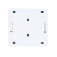 Boîtier de connexion de surface non blindé UTP 2 ports Cat 5e pour câble Ethernet, modem, commutateur RJ45