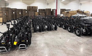 كنس ثلجي للطرق من المصنع التجاري يمشي خلف ماكينات صغيرة للثلج ، محراث يدوي - Product Image 5