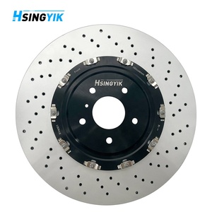 Disque de frein traité thermiquement haute performance Rotor de rupture arrière 2 pièces pour modèles Nissan Gtr R35 350Z 370Z Juke Altima - Product Image 1