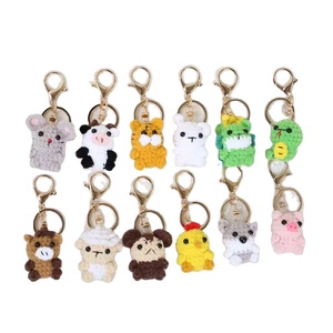 Peluche Amigurumi all'ingrosso fatti a mano in cotone lavorato a maglia, animali in filato all'uncinetto: Tigre, Drago, Cavallo, Costellazione, Segno Zodiacale Cinese - Product Image 1