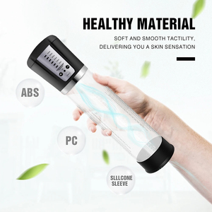 منفاخ هواء آلي لاستمناء الذكور الكهربائي قابل لإعادة الشحن USB لزيادة حجم المضخة - Product Image 4