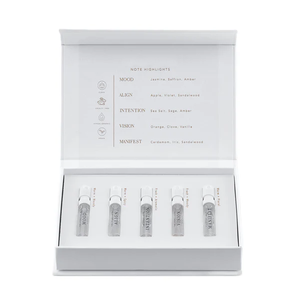 Coffret cadeau de découverte de parfum en forme de <span class=keywords><strong>livre</strong></span> personnalisé flacons <span class=keywords><strong>et</strong></span> boîtes de parfum de 3ml 5ml 10ml avec logo personnalisé - Product Image 1