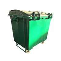 Poubelles extérieures personnalisables en acier pour le recyclage de grand volume comme poubelle en public