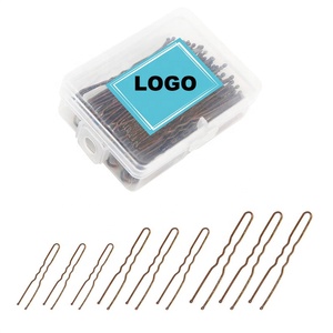 Lot <span class=keywords><strong>de</strong></span> 100 épingles à <span class=keywords><strong>chignon</strong></span> avec boîte <span class=keywords><strong>de</strong></span> rangement, outil <span class=keywords><strong>de</strong></span> <span class=keywords><strong>coiffure</strong></span>, <span class=keywords><strong>chignon</strong></span> à la mode, <span class=keywords><strong>accessoires</strong></span> décoratifs <span class=keywords><strong>pour</strong></span> cheveux, épingles à cheveux en forme <span class=keywords><strong>de</strong></span> U - Product Image 2