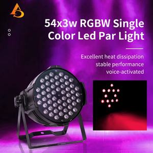 AICPOSE 54x3w Luz LED Par RGBW para Escenario, Discoteca, Bar, Fabricada en Aluminio Fundido, DMX - Product Image 3