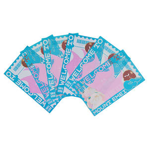 Carte postale transparente en PVC, carte transparente avec <span class=keywords><strong>vue</strong></span> panoramique des monuments culturels et touristiques, marque-page de tourisme culturel, souvenir de check-in - Product Image 3