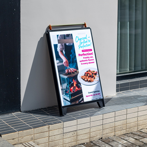 Có thể in bảng thay thế triển lãm Khuyến mãi giá có thể gập lại hiển thị áp phích đứng di động quảng cáo dấu hiệu chủ - Product Image 3