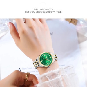 Montre à quartz CURREN 9096 originale pour femmes, élégante et tendance, en acier inoxydable, étanche, montre-bracelet pour femmes - Product Image 3
