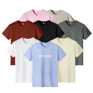 T-shirt in Cotone Pesante 180g all'Ingrosso, Stampa Personalizzata, <span class=keywords><strong>Abbigliamento</strong></span> Streetwear Oversize da <span class=keywords><strong>Uomo</strong></span>, Magliette con Collo Tondo - Product Image 3