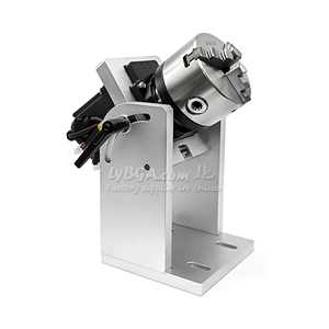 Plateau rotatif LY ZT-D pour soudage laser avec mandrin à 3 mors pour machine de soudage, marquage et gravure laser sans moteur ni entraînement - Product Image 3