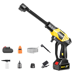 Lavadora de Autos Inalámbrica Portátil de Alta Presión MOLAGO con Batería de Litio Recargable, Presión Máxima de 80-200 bar, Certificación CE ISO - Product Image 3