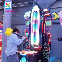 Big Rocket Classic Hammer Style Boxing Arcade Games High Interactivity Strong Feedback Coin Operated Game Machine