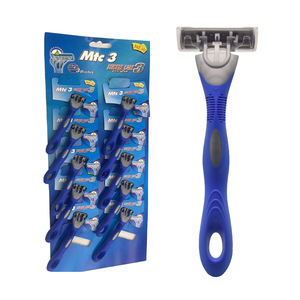 شفرات حلاقة رجالية للاستعمال مرة واحدة بثلاث شفرات عالية الجودة بسعر الجملة الرخيص - Product Image 1