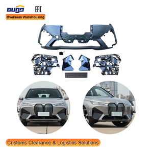 ชุดกันชนหน้า GUGO I20 สำหรับ <span class=keywords><strong>BMW</strong></span> <span class=keywords><strong>iX</strong></span> ปี <span class=keywords><strong>2021</strong></span> ขึ้นไป รถ SUV ไฟฟ้า ชุดแต่งกันชนครบชุดพร้อมกระจังหน้าล่าง อะไหล่รถยนต์ I20 - Product Image 1