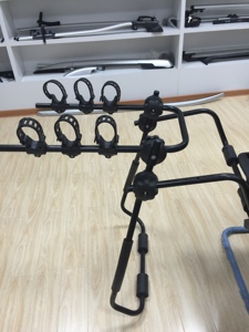 Support arrière de voiture en acier pour 3 vélos, support de transport, <span class=keywords><strong>porte</strong></span>-vélo de montagne portable - Product Image 3