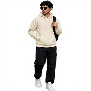 Sudaderas con Capucha de Invierno para Hombre de Alta Calidad, 300 g/m², Estilo Urbano, Conjuntos Deportivos, Forro Polar de Poliéster/Algodón, Ecológicas - Product Image 1