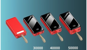 Gran Oferta personalizada de alta capacidad 10000mAh 50000mAh cargador móvil portátil banco de energía pantalla LED batería de polímero de litio - Product Image 5