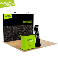 Support de toile de fond pour photomaton pop-up, présentoir modulaire pour stand d'exposition