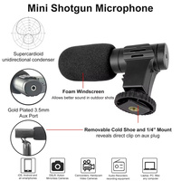 Kit portable de réalisation vidéo en extérieur ay-49 : trépied pieuvre pour téléphone, éclairage LED vidéo, microphone, trépied mains libres, perche à selfie