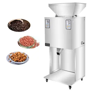 Double Heads and Weighers for Granules Powders Tablets Peanuts Almonds Candy Filling Packing Machine