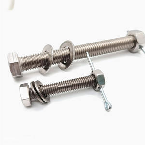 Tornillo de expansión de pared de techo de cemento AISI431 de acero inoxidable de fábrica con pasador de cabeza hexagonal y perno de expansión de fijación de arandela - Product Image 1