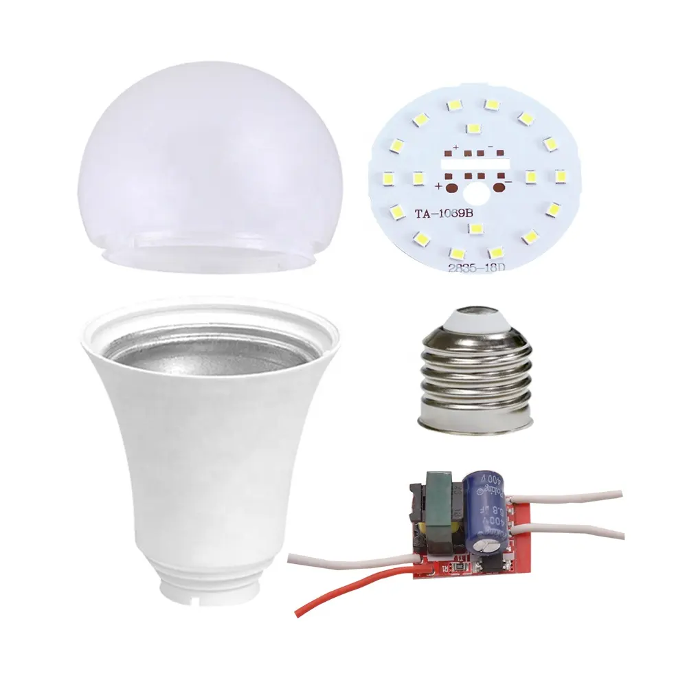 15W LED BULB parts kit