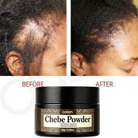 Luxfume Private Label Bubuk Chebe 65g Bubuk Perawatan Rambut Alami Melembapkan Rambut Meningkatkan Elastisitas Rambut Menjaga Kesehatan Rambut