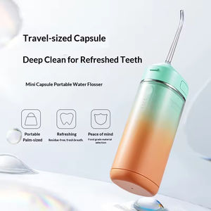 Irrigador Bucal Eléctrico Portátil de Mano, Presión Ajustable de Múltiples Velocidades, Recargable por USB, Impermeable, para el Cuidado Bucal en el Hogar - Product Image 5