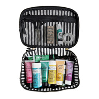 Qetesh Double Face Multi Usage Cas Trousse De Toilette Sac Grande Capacité À La Mode Logo Personnalisé Portable Pratique Cosmétique Sac