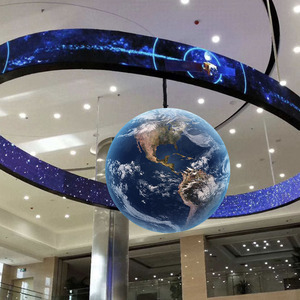 HOT <span class=keywords><strong>Suspension</strong></span> Intérieur P1.86 Personnalisé Sphérique Toute Taille Digital Galaxy Vidéo Mur HD 4K Sphère 360 Degrés Boule Ronde Affichage LED - Product Image 6