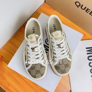 Zapatos de <span class=keywords><strong>Lona</strong></span> con <span class=keywords><strong>Plataforma</strong></span> de Alta Calidad para <span class=keywords><strong>Mujer</strong></span>, <span class=keywords><strong>Zapatillas</strong></span> de Deporte Casuales Planas con Suela Gruesa de <span class=keywords><strong>Plataforma</strong></span> de Lujo de Marca de Diseñador de Moda para <span class=keywords><strong>Mujer</strong></span> - Product Image 3