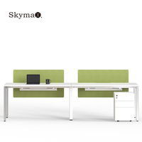 Skymax bureau chaise de bureau poste de travail espace de travail bureau d'ordinateur poste de travail côté unique bureau