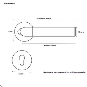Mobili di Design moderno serrature <span class=keywords><strong>per</strong></span> porte interne sono utilizzate <span class=keywords><strong>per</strong></span> serrature in legno e serrature <span class=keywords><strong>per</strong></span> maniglie in lega di zinco all'ingrosso - Product Image 5