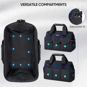 Échantillon gratuit Sac à outils directement de l'usine Sac d'électricien Oxford Imperméable Résistant à l'usure Ceinture à outils - Product Image 2