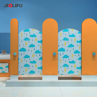 Cloison de toilettes d'occasion pour enfants, sûre et économique