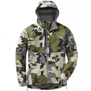 Custom Waterproof Hiking Camping hunting clothes hunting jacket camouflage for men