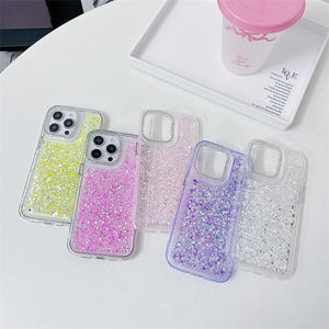 Étui de téléphone Lichicase anti-choc avec paillettes et diamants, cadre d'objectif, couverture intégrale <span class=keywords><strong>pour</strong></span> <span class=keywords><strong>Motorola</strong></span> Edge 60 60Fusion, <span class=keywords><strong>coque</strong></span> magnifique - Product Image 3