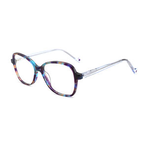 Gafas Ópticas de Acetato en Existencia, Monturas de Gafas Transparentes Delgadas <span class=keywords><strong>y</strong></span> Económicas, Gafas Transparentes para Mujer - Product Image 2