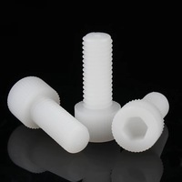 Harga pabrik OEM/ODM DIN 912 M20 M30 M36 SKT kepala sekrup segi enam GB70 plastik hitam PA66 baut nilon segi enam