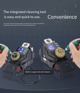 Station de soudage à air chaud Yunqingtech 939D+ III, nouvelle station de retravaillage électronique compatible avec les poignées de fer à souder - Product Image 5