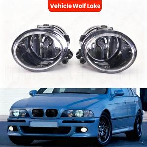 Feux antibrouillard avant pour BMW Série 5 E39 M5 98-05 Série 3 E46 M3 00-06, lampe halogène - Product Image 4