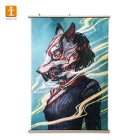 China venta al por mayor a granel más caliente impresión completa tela decorativa Anime rollos de pared