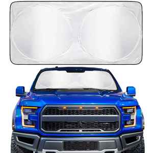 Nouveaux produits QM : Pare-soleil pliable en tissu pour pare-brise, pare-soleil portable en verre pour voiture, sublimation - Product Image 3