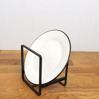 Organisateur de cuisine moderne, support en métal pour assiettes et couvercles