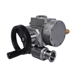 Vente de liquidation COVNA B2B, vanne à bille électrique motorisée anti-explosion sanitaire en acier inoxydable à 2 voies de 1/2 pouce pour l'eau et l'air - Product Image 3