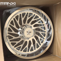 Jantes forgées sur mesure pour pick-up 20x10 20x12 22x10 22x12 24x12 24x14 avec enjoliveurs flottants pour GMC Sierra Chevrolet