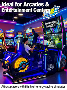 Máquina de Juego Arcade de Carreras de Alta Velocidad para Interiores, Metal Driver Speed Driver, 1 Año de Garantía, Idioma Inglés - Product Image 5