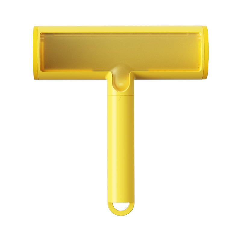 Rouleau anti-peluches électrostatique - Jaune