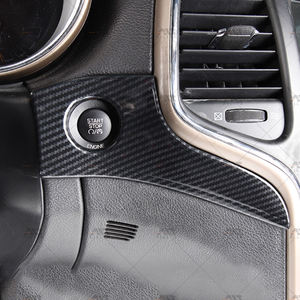 뜨거운 판매 인테리어 액세서리 앞 운전석 패널 지프 그랜드 체로키 액세서리에 대한 ABS 탄소 섬유 장식 패치 - Product Image 3